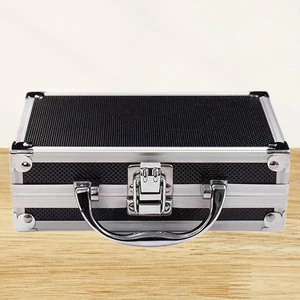 Tragetasche aus Aluminiumlegierung, Werkzeugkoffer mit Schaumstoff - Bild 1 von 7