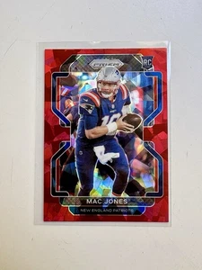 2021 Prizm MAC JONES Red Cracked Ice Prizm RC #336 - Picture 1 of 3