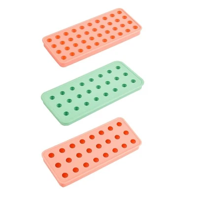 Round Shaped Ice Cube Trays Ice Cube Makers Reusable Ice Cube Tools for Kitchen - Image 1 of 4