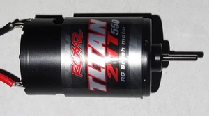 BRUSHED MOTOR FOR RC CARS 21T 550 CAN SIZE TITAN C/W COOLING FAN UK SELLER - Picture 1 of 9