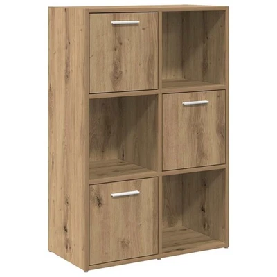 Storage Cabinet Highboard Cupboard Bookcase Book Shelf Engineered Wood vidaXL - Image 1 of 4