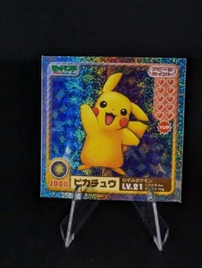 Pikachu Vintage Pokemon Ensky Speckle Foil Sticker Karte 2006 - Bild 1 von 4