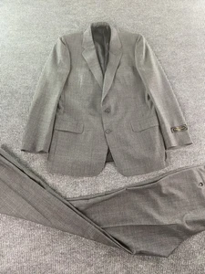 Neu mit Etikett Vintage Christian Dior Anzug 46 L grau Wolle Glen Plaid Deadstock Hose 40 W - Bild 1 von 24