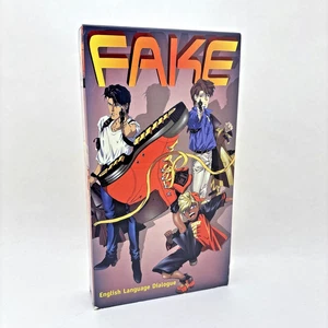 FAKE (VHS, 1999) English Dubbed Anime, AnimeWorks Video Tape - Picture 1 of 3
