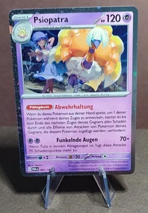 Pokémon Karte  Psiopatra 081/182  Paradoxrift  Cosmo Holo  Near Mint - Bild 1 von 3