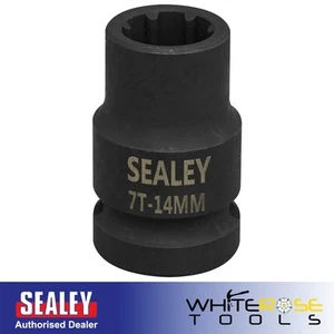 Sealey Bremssattel Buchse 1/2" Antrieb 14 mm Vierkantribe 7 Punkt VAG Audi Q7 S4 - Bild 1 von 4