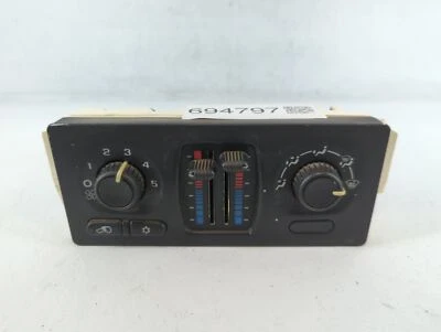 2005-2007 Chevrolet Silverado 1500 Ac Heater Climate Control 10370033 K0UXN - Image 1 of 4