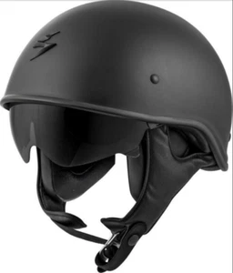 SCORPION EXO-C90 MOTORCYCLE HELMET MATTE BLACK SIZE XSMALL 75-1641XS - Picture 1 of 4
