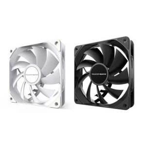 120mm Cooler Fan PWM 4Pin Hydraulic Bearing 12V Case CPU Radiator (White) FR - Afbeelding 1 van 7