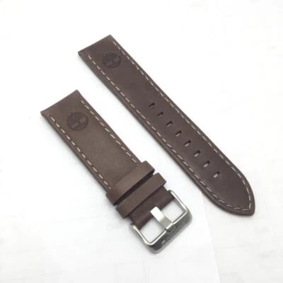 Relógio masculino de couro genuíno premium Timberland pulseira marrom 22 mm  - Imagem 1 de 4