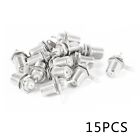 15pcs F Type Chassis Panel Mounted Socket Female Soldering Connector Adapter