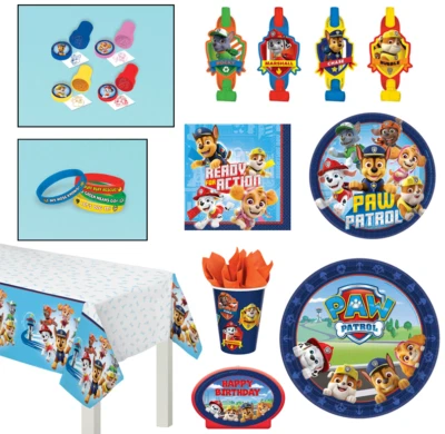 Paw Patrol Tableware Party Supplies Kids Children Birthday Decoration - image 1 of 4
