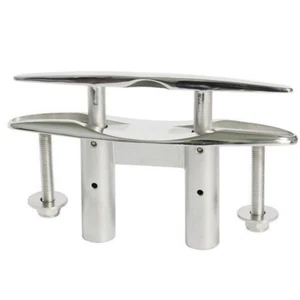 8" Marine Grade 316 Stainless Steel Pull-UP/POP-UP Cleat Boat Flush Mount Lift - Picture 1 of 8