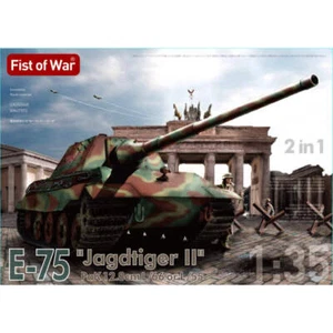 Modelcollect UA35035 1/35 E75 jagdtiger II with 128mm Kwk 2 in 1 Brand New - Picture 1 of 6