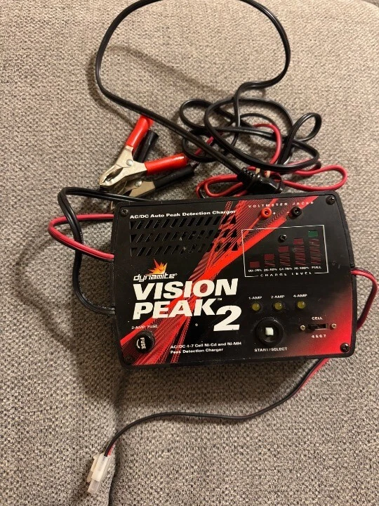 Dynamite Vision Peak 2 Battery Charger –AC/DC NiMH NiCd 4-7 Cell RC Car Airplane - Image 1 of 1