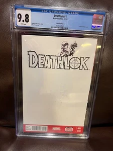 Deathlok #1 12/2014 CGC 9.8 Sketch Edition Cover - SALE!! - Bild 1 von 6