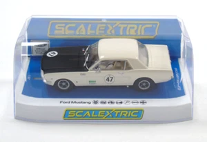 Scalextric Slot Car Ford Mustang Bill/Fred Sheperd Goodwood Revival 1:32 C4353 - Picture 1 of 10