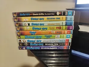 Family Guy DVD Box Set Season 1 2 3 4 5 9 10 11 & Stew Griffen Story Bundle - Picture 1 of 1