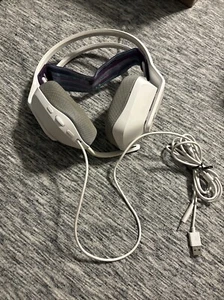 FOR PARTS! Logitech G733 White Gaming Headset - Picture 1 of 2
