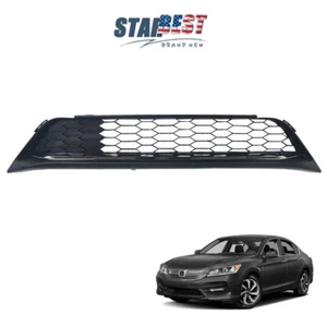 New Front Bumper Lower Grille Trim Honeycomb For Honda Accord EX-L 2016 2017 - Imagen 1 de 11