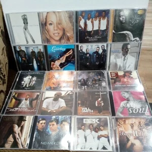CD Lot of 20 R&B 112 MARIO BOYS II MEN TYRESE GINUWINE B2K MARIAH CAREY JOE DUPR - Picture 1 of 21