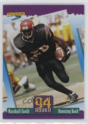 Score Marshall Faulk #277 1994 novato RC HOF Foto 1 de 3