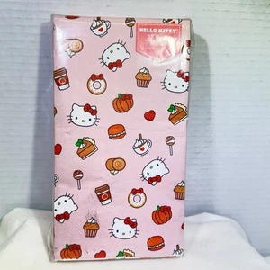Graphique Hello Kitty 32 Pumpkin Holiday Autumn Guest Napkins 3-Ply - Picture 1 of 7