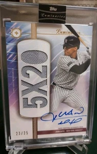 2024 Topps Luminaries Juan Soto New York Yankees SP Home Run Kings Auto #23/25 - Picture 1 of 5