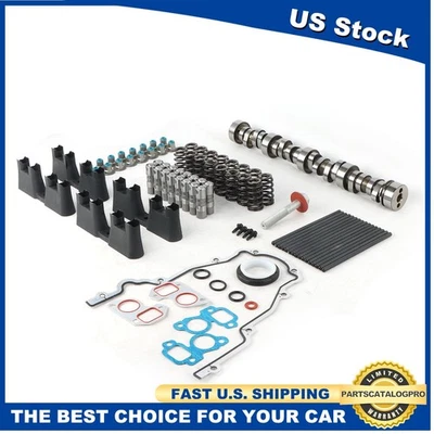 Camshaft & Push Rods & Lifter Guides For 1999-2006 Chevrolet Silverado 1500 5.3L - Image 1 of 4