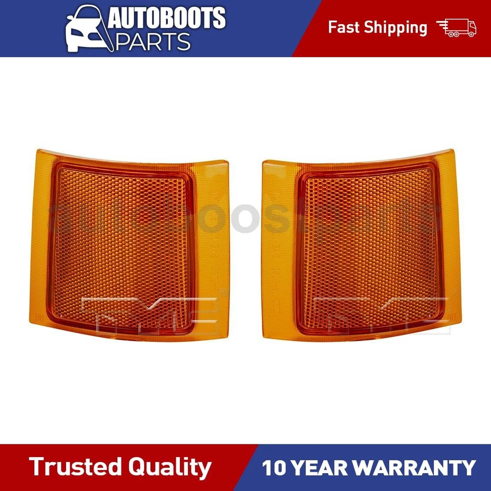 Conjunto de luz marcadora lateral izquierda derecha para Chevrolet C1500 Suburban 1994-1999 Foto 1 de 4