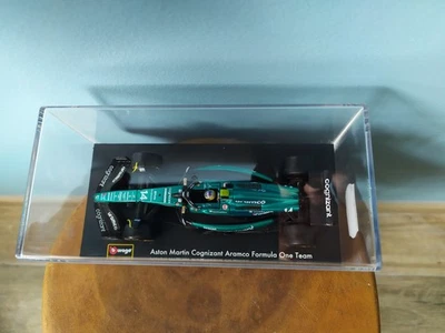 F1 AMR23 ALONSO 1/43 BURAGO 2023 - Photo 1/4