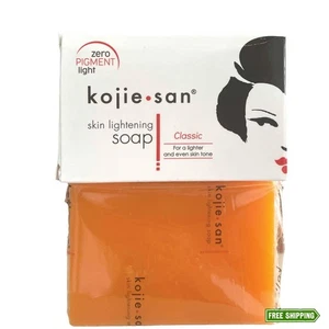 Kojie San Kojic Acid Soap | Dark Spot Remover Face & Body Bar with Coconut Oil - Picture 1 of 7