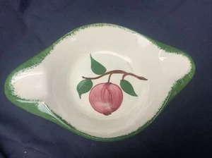 Vintage Blue Ridge Spoon Rest "Quaker Apple" Pattern - Picture 1 of 4