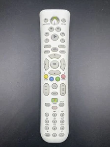 Xbox 360 Genuine Long Media DVD Remote Control - Tested Working - Picture 1 of 3