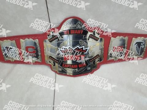 Atlanta Falcons NFL Championship Belt Cover