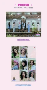 OH MY GIRL 'DEAR OHMYGIRL' 1P UNFOLDED OFFICIAL POSTER-SHIP IN TUBE+TRACKING - Picture 1 of 4