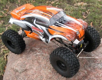 Camión Rock Crawler RC con dirección de 4 ruedas escala 1/10 2.4G 4x4 Foto 1 de 4