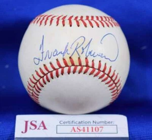 Frank Robinson JSA COA Autograph National League Feeney Signed Baseball - Picture 1 of 2