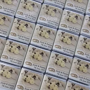 Personalised Chocolate Wedding Favours :-) 400+ DESIGNS & FREE P+P! - Picture 1 of 11