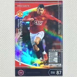 Panini WCCF FOOTISTA 2007-08 Cristiano Ronaldo Manchester United WFW3 Japan - Bild 1 von 8