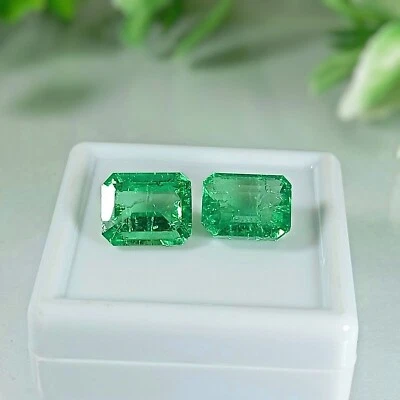 Colombia Emerald Green Emerald with inclusions Gemstone For Jewelry Making - Image 1 of 4