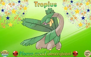 ✨Shokotan Tropius EVENT 6IV✨Pokémon BD/SP Scarlet/Violet HOME (💯Legal) - Bild 1 von 3