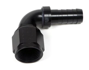 EARLS AT709116 -16 AN 90 AUTO CRIMP HOSE END BLACK ALUM INVENTORY LIQUIDATION - Bild 1 von 1
