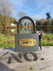 Tally 6 Iron Padlock 6th Wedding Anniversary Gifts For Him Husband Love Lock - Picture 1 of 3
