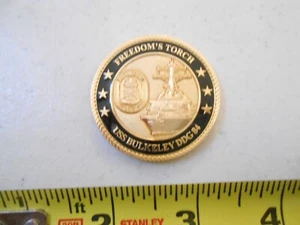 RARE USS BULKELEY DDG 84 COMANDING OFFICE CO USN US NAVY MILITARY CHALLENGE COIN - Picture 1 of 5