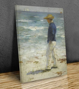 Blick aufs Meer Henry Scott Tuke montierter Leinwanddruck fertig zum Aufhängen - Bild 1 von 7