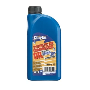 Clarke Long Life Synthetic Compressor Oil 1 Ltr for Shhh Air Compressors 3050795 - Picture 1 of 1