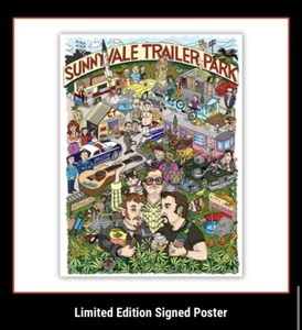 TRAILER PARK BOYS LIMITED EDITION SIGNED POSTER ONLY 200 AUTOGRAPHED WORLD WIDE - Picture 1 of 6