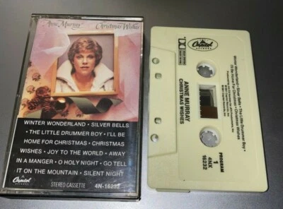 ANNE MURRAY CASSETTE Christmas Wishes ( TAPE, 1981, Capital Records ) - Image 1 of 4