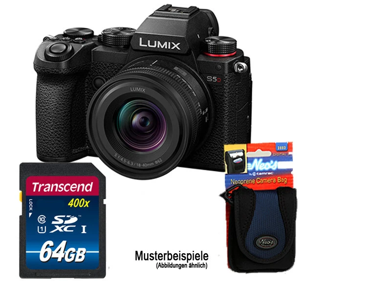 Panasonic DC-S5DNE-K Lumix S5D Full Frame Mirrorless Camera Body 24.2MP 4K 60P